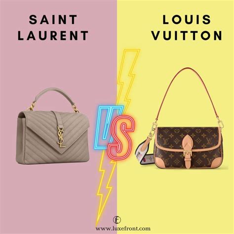 is better to buy ysl and louis vuitton|louis vuitton vs ysl leather.